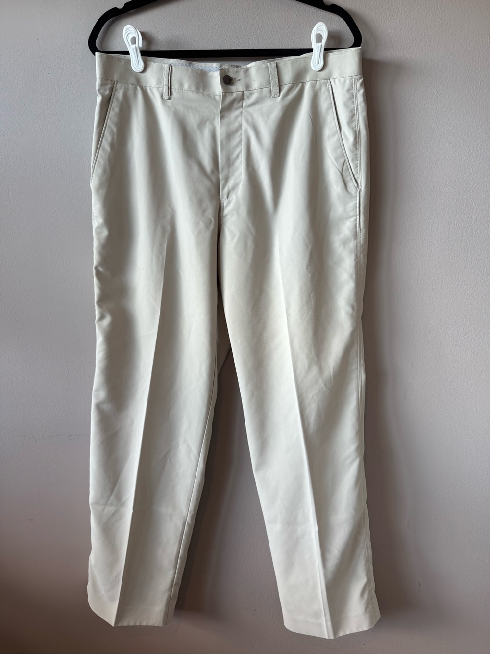 Callaway Men’s Performance Flat Front Tan Golf Pants 34x32